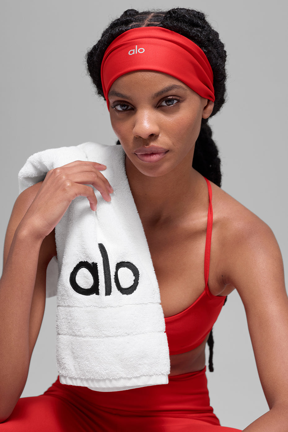 Airlift Headband - Bright Red--0