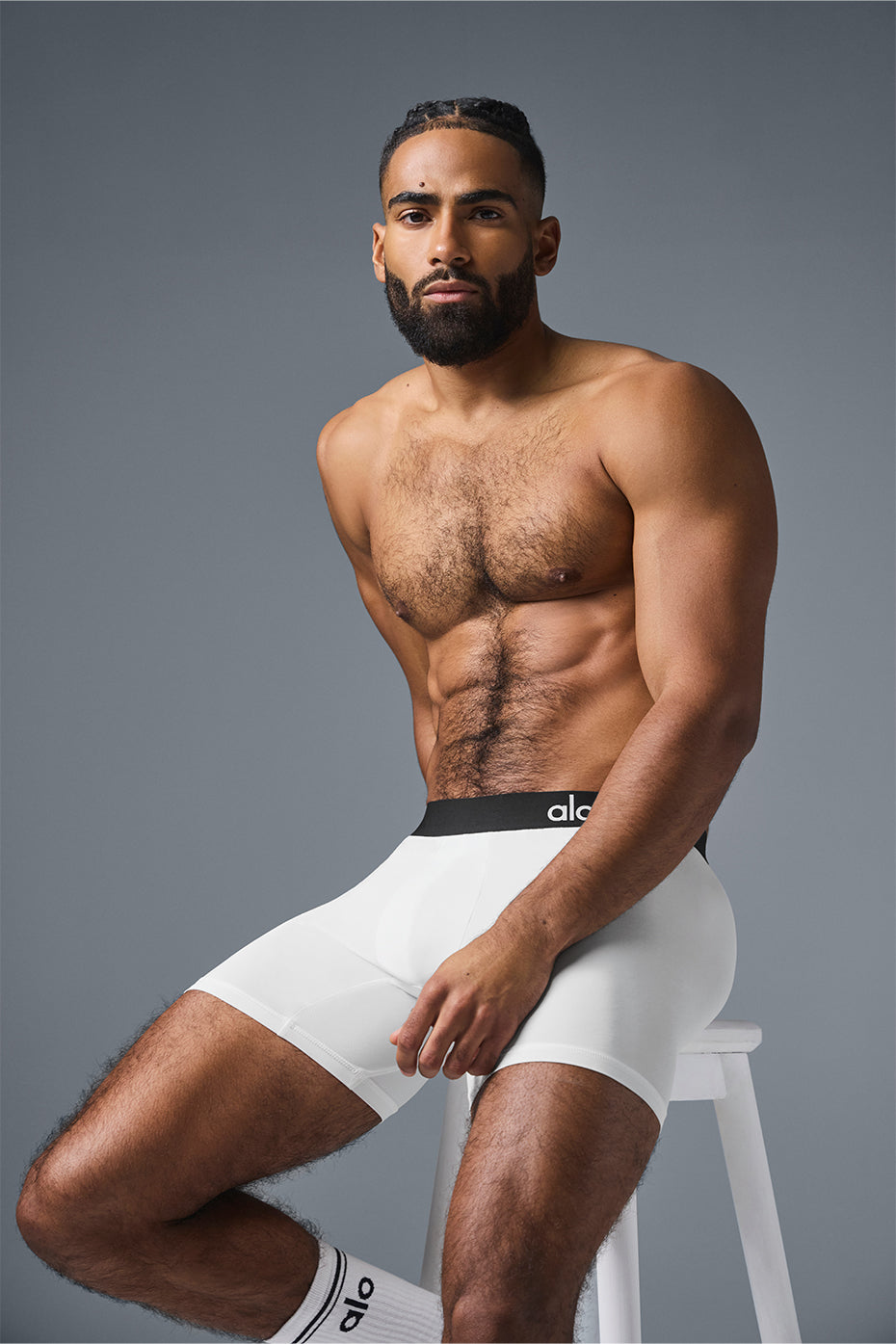 Hero Performance Boxer - White--2