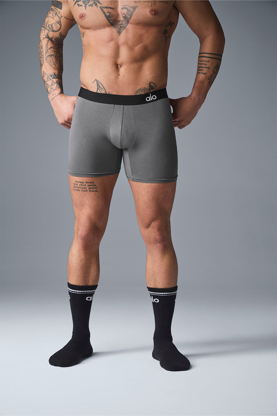 Day and Night Boxer - Grey--3