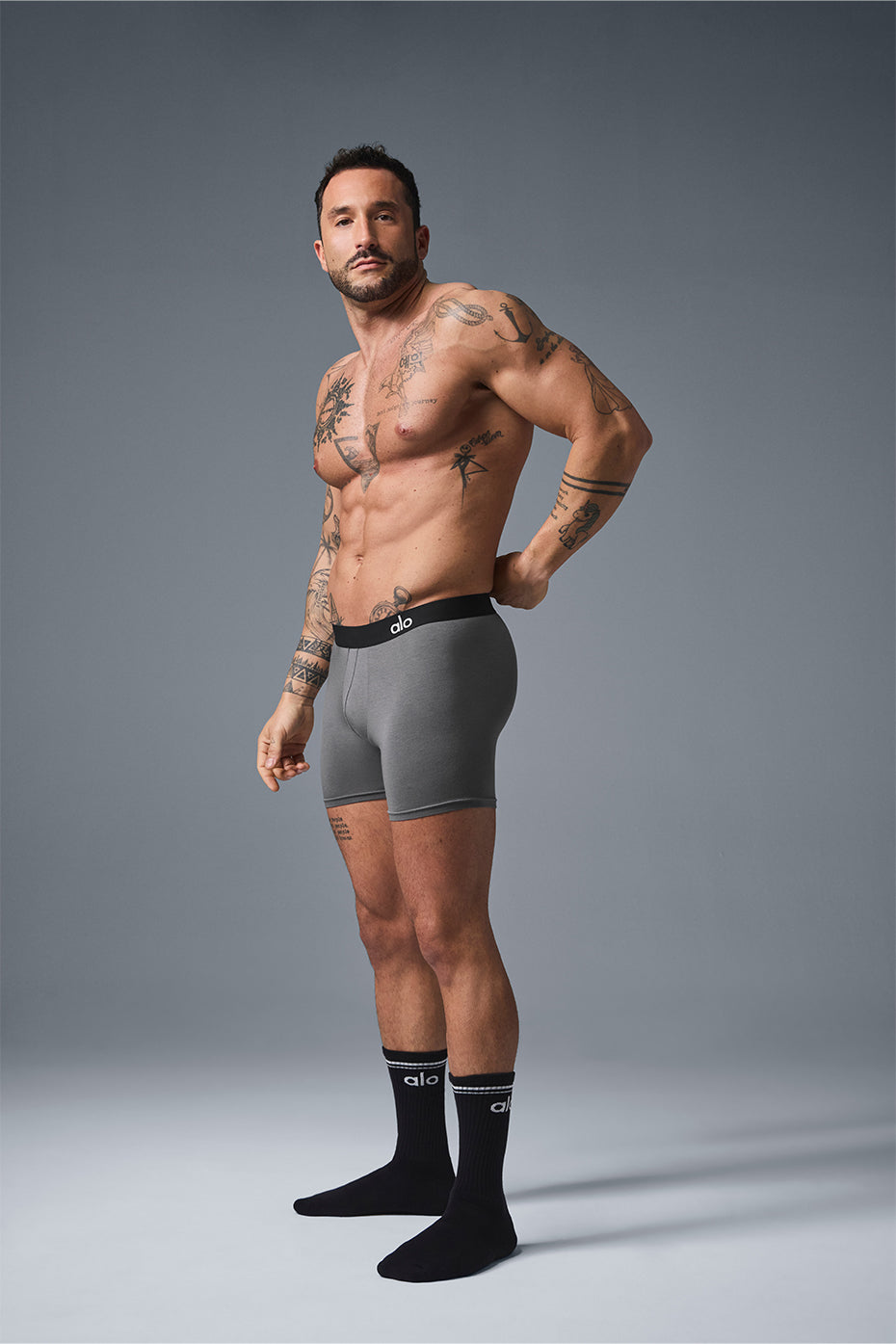 Day and Night Boxer - Grey--5