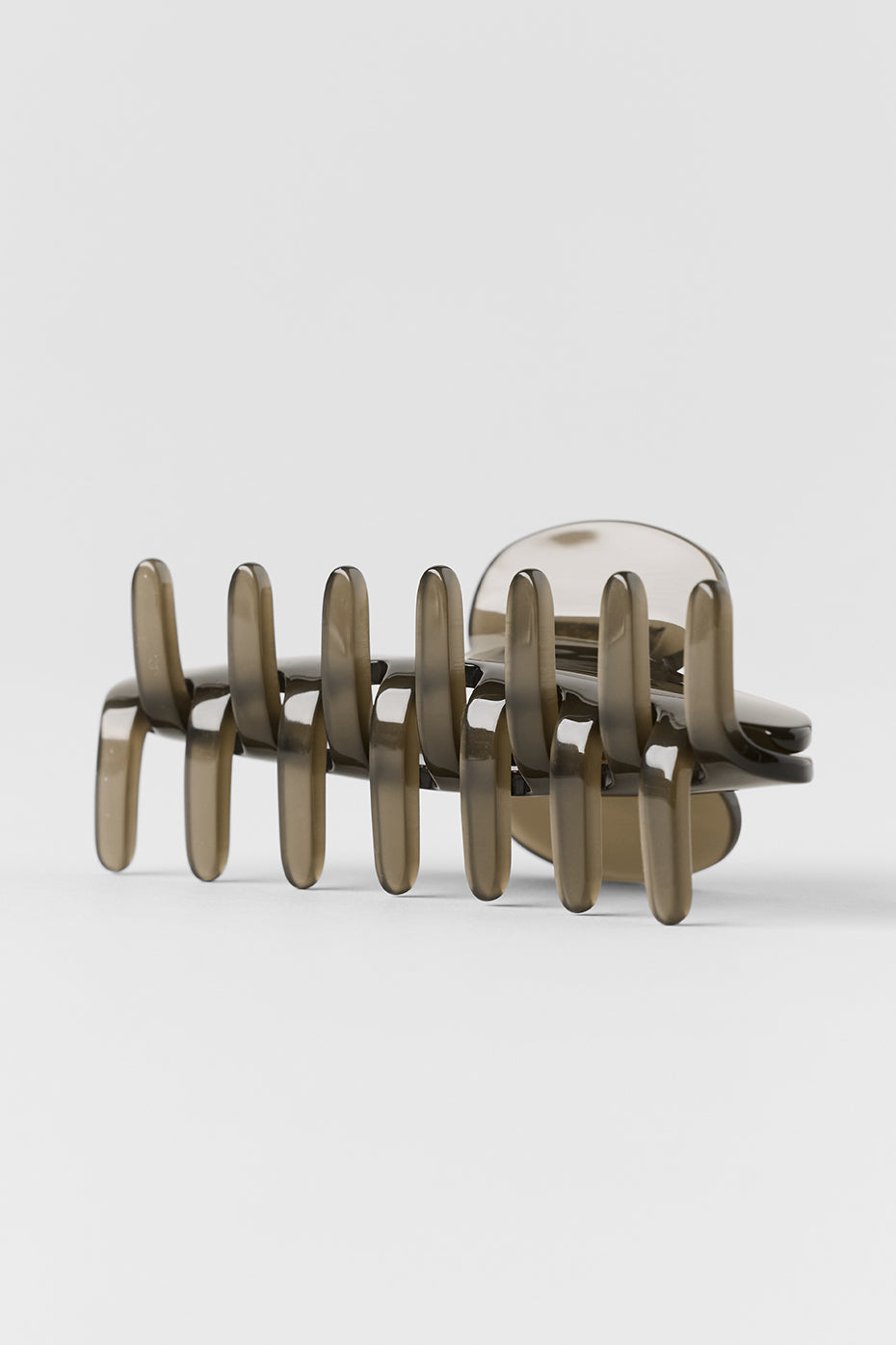 90's Claw Clip - Olive Tree Clear--2