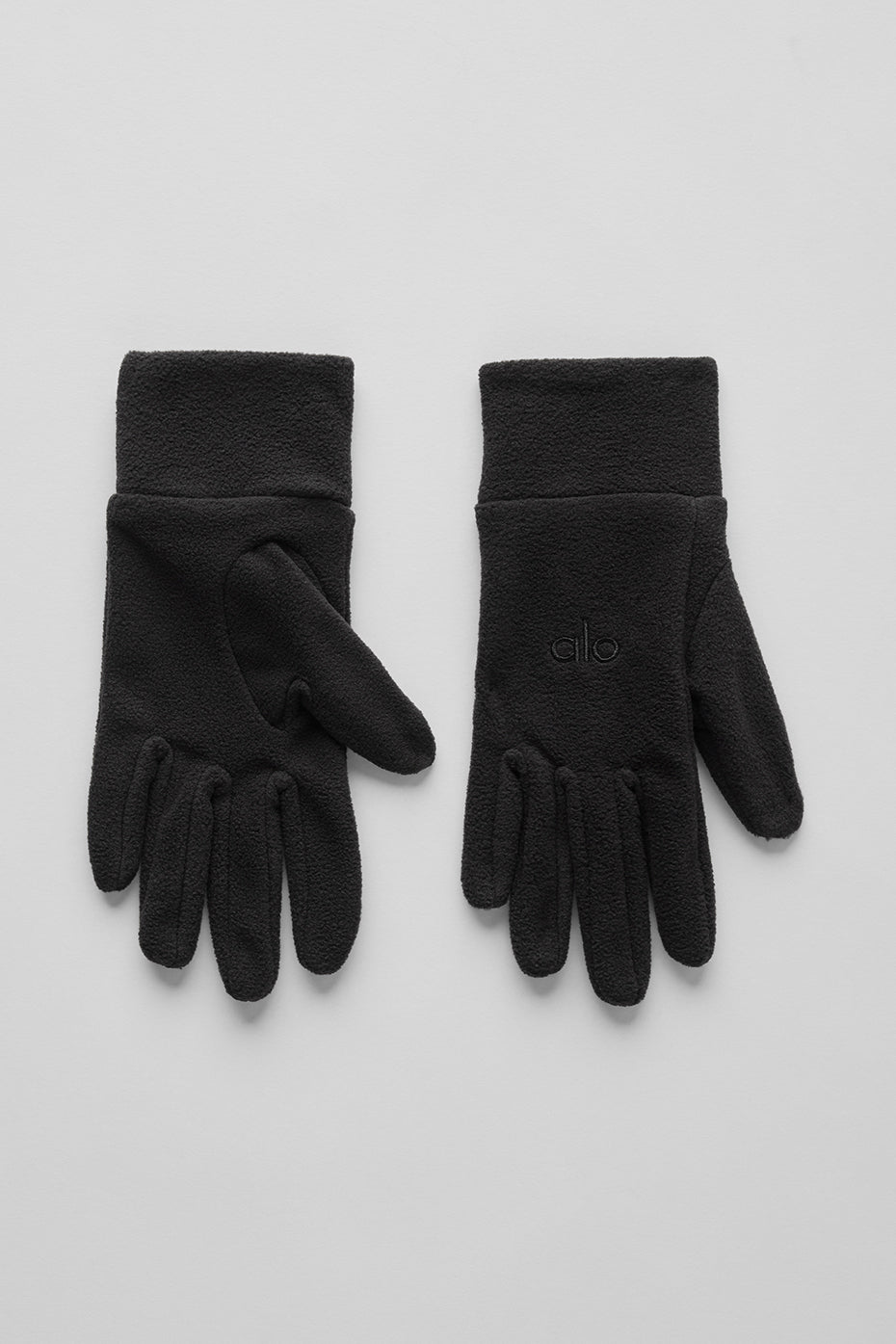 Performance Fleece Gloves - Black/Black--0