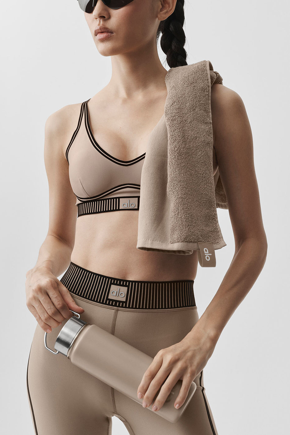Keep It Cool Gym Towel - Gravel--1