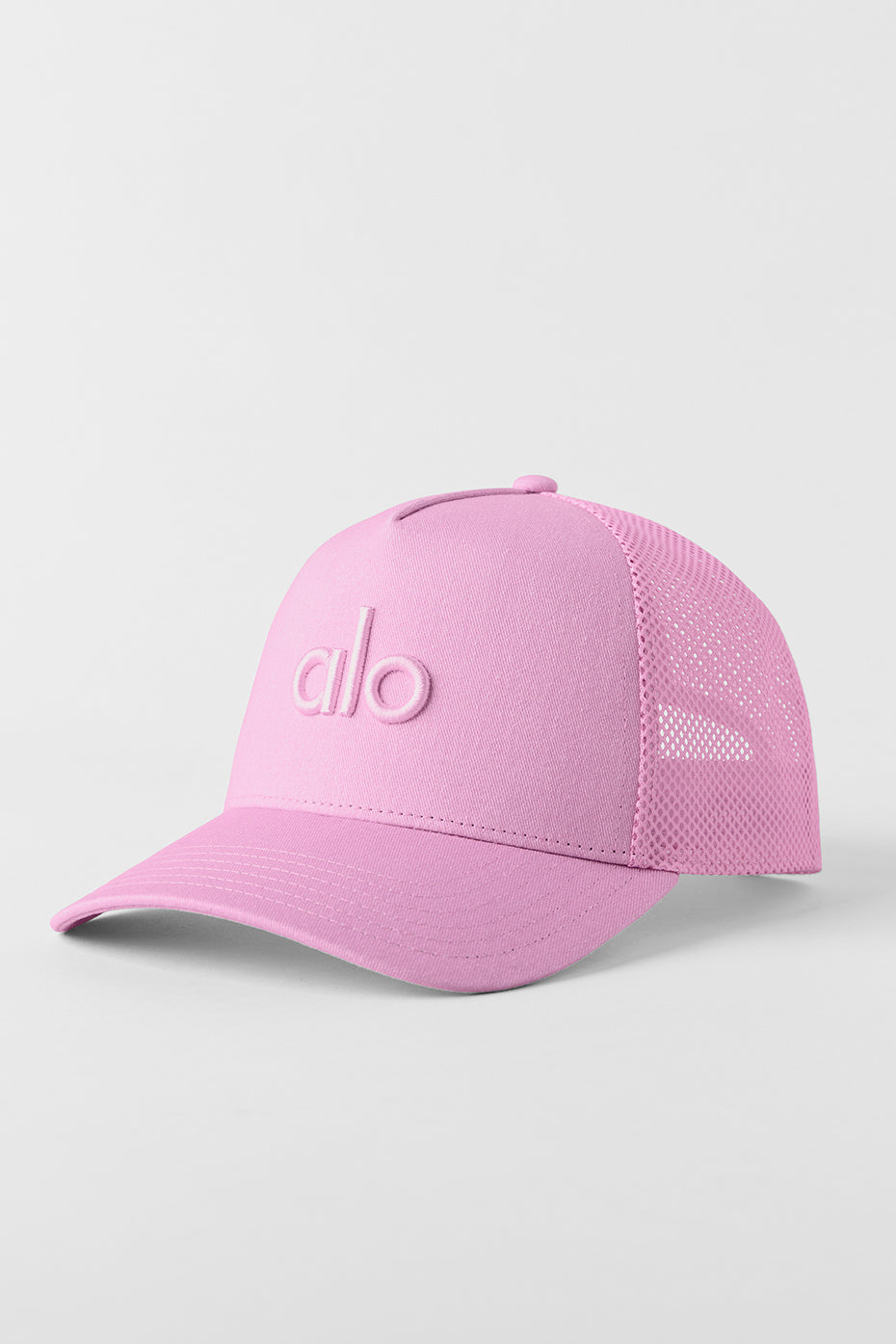 District Trucker Hat - Candy Heart Pink--0