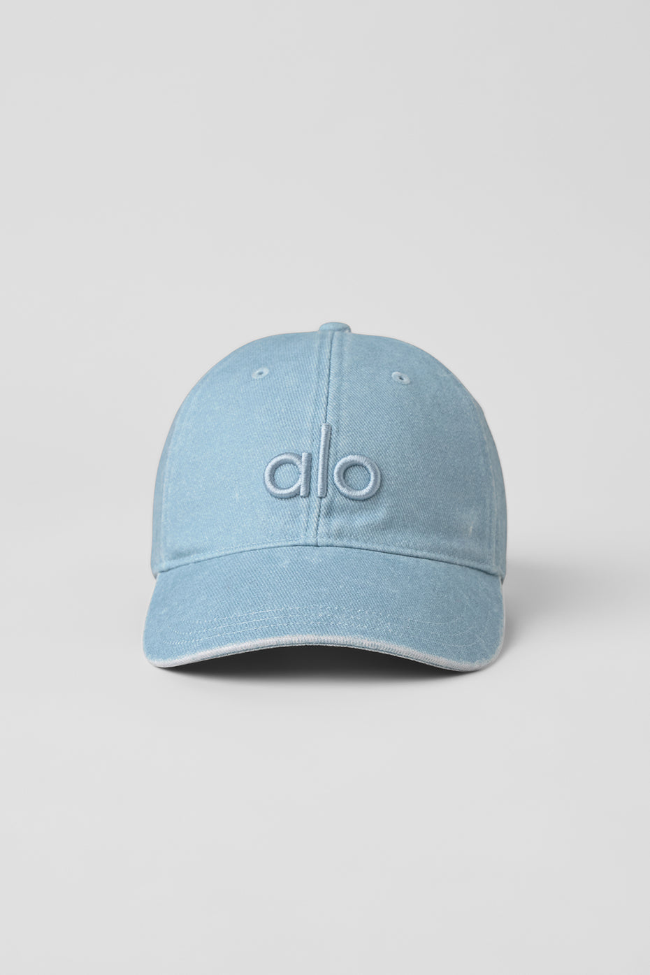 Washed Off-Duty Cap - Light Denim--3