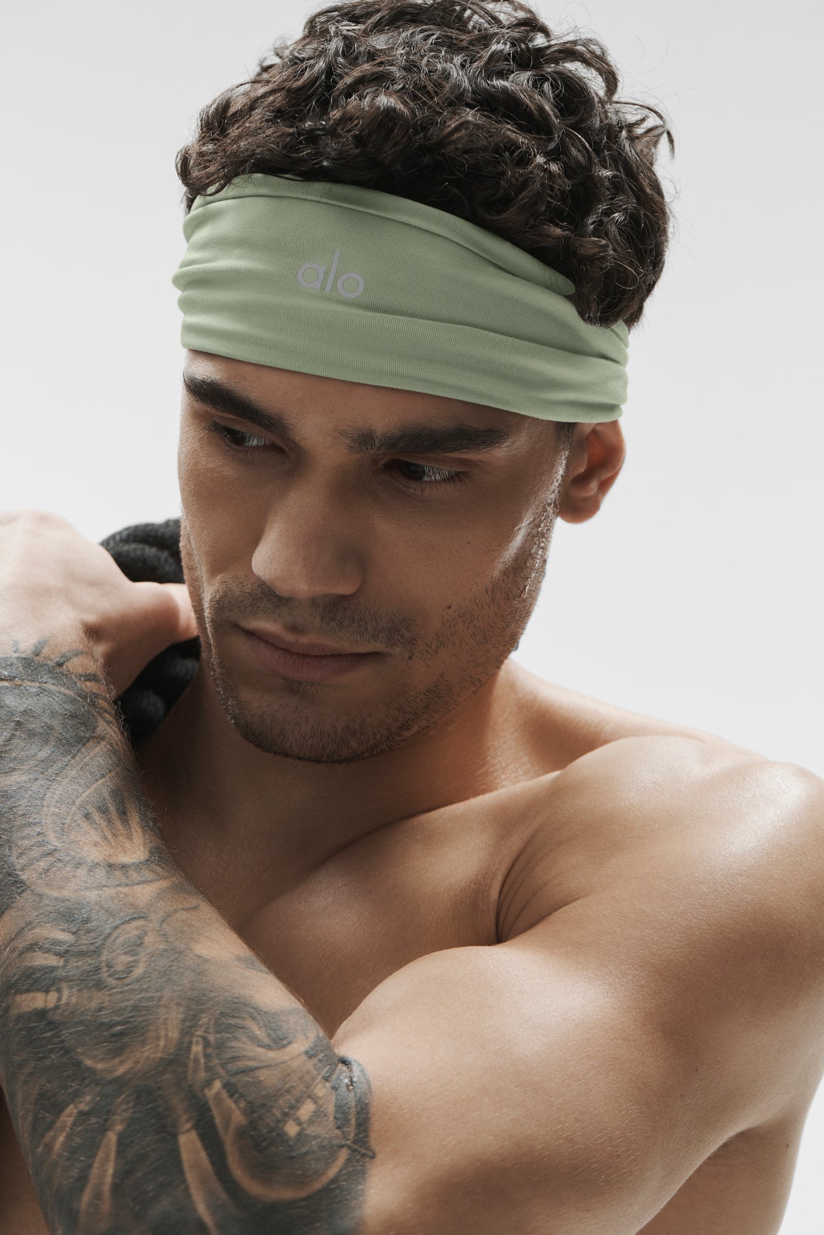 Performance Conquer Headband - Dune Grass--3