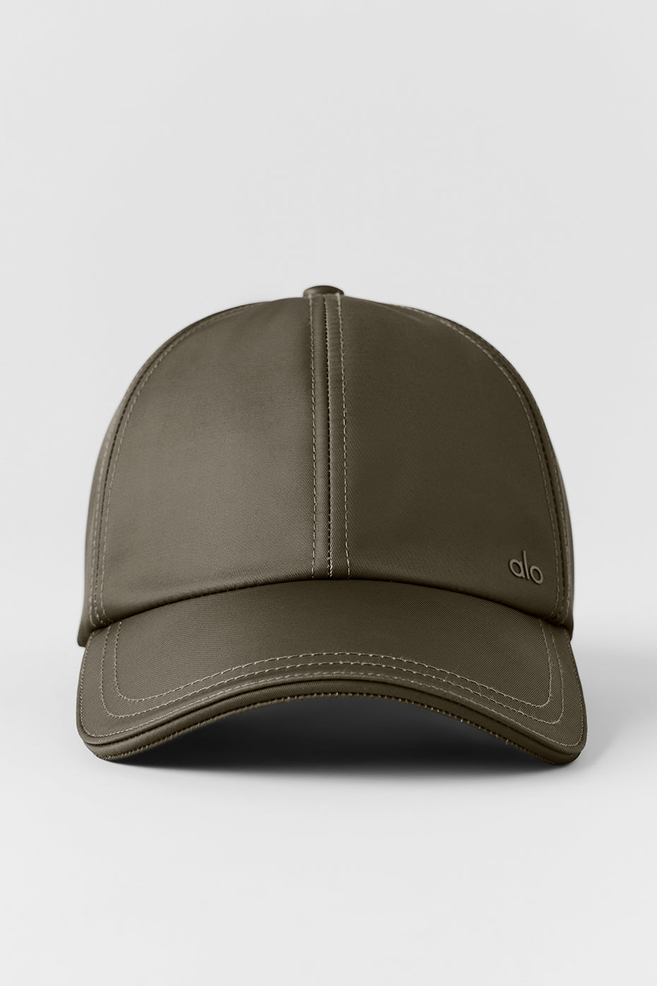 Satin Off-Duty Cap - Olive Tree--2