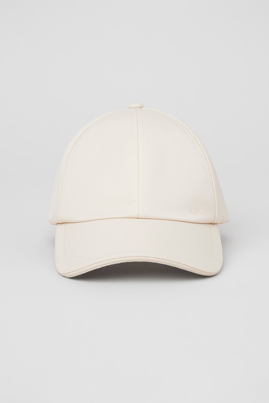 Satin Off-Duty Cap - Creme--2