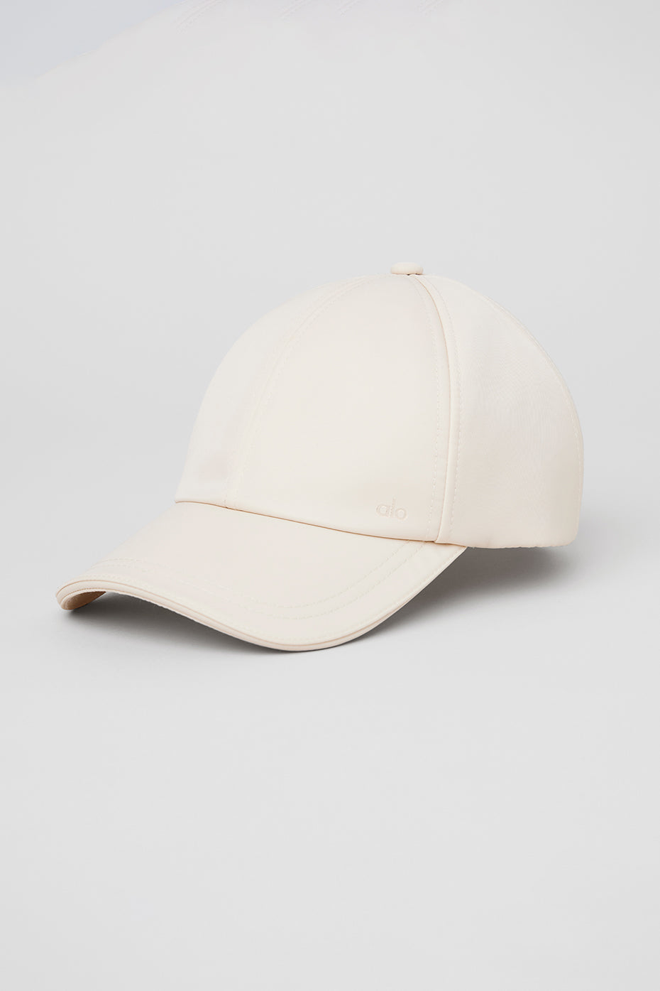 Satin Off-Duty Cap - Creme--0