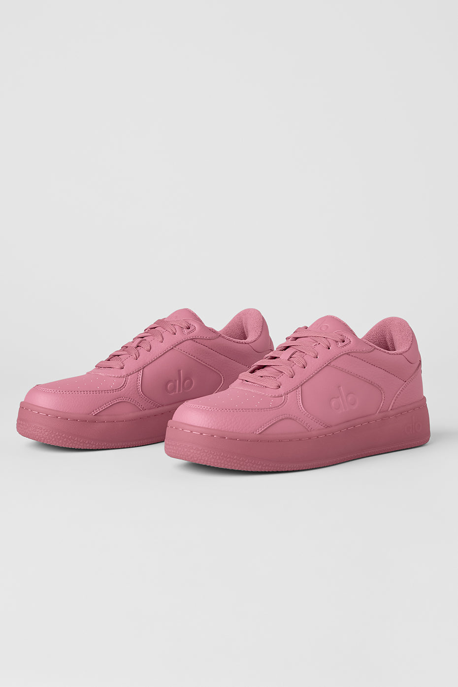 ALO Recovery Mode Sneaker (Unisex) - Pink Wild Rose--1