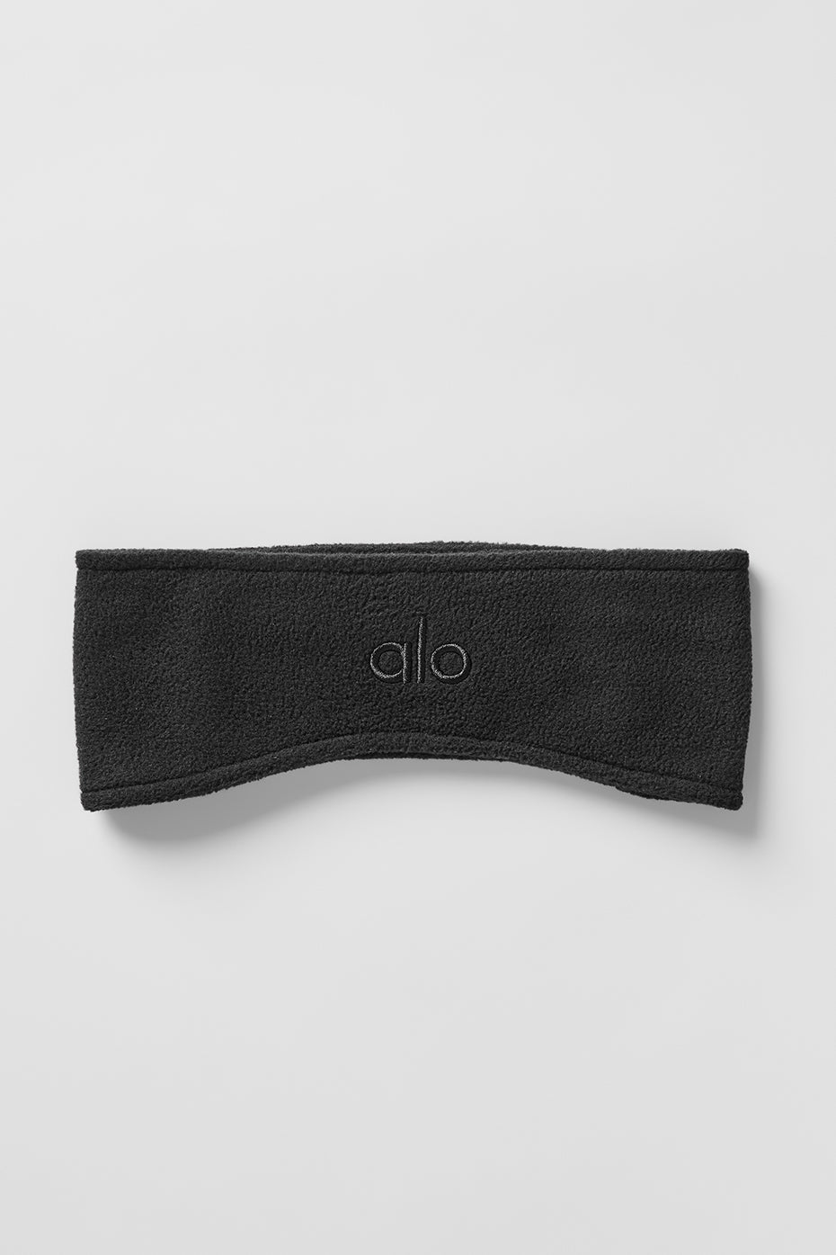 Polar Fleece Ear Warmer - Black--1