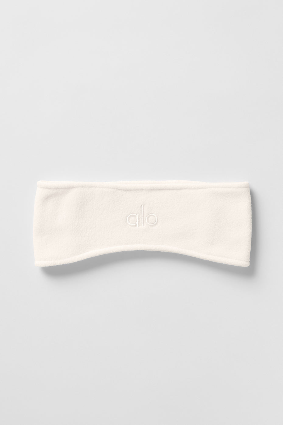 Polar Fleece Ear Warmer - Ivory--1