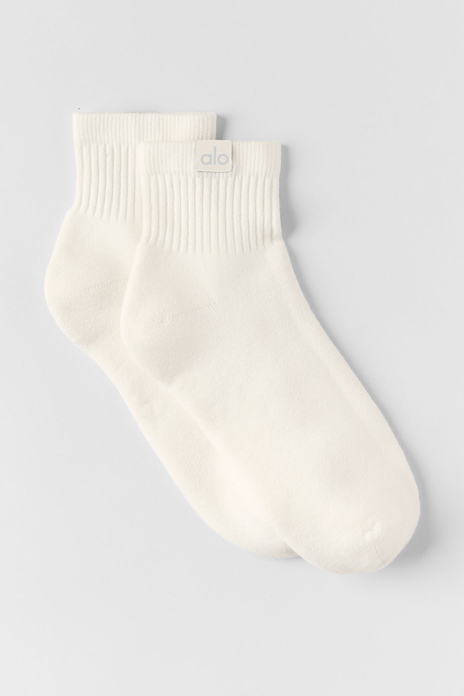Quarter Crew Street Sock - Ivory--0
