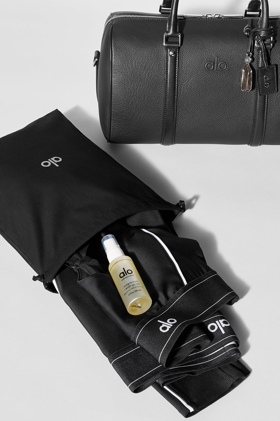 ALO Daily Voyage - Black Leather--6