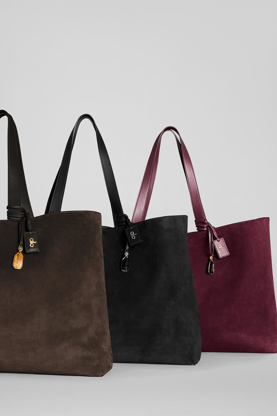 ALO Tranquility Tote - Black Suede--5