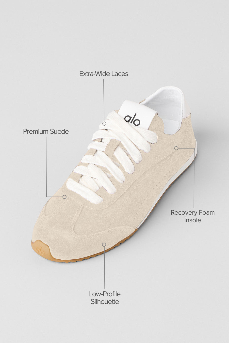 ALO Sunset Sneaker (Unisex) - Sandstone--1