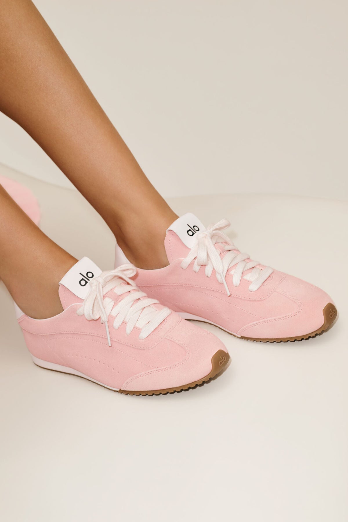 ALO Sunset Sneaker (Unisex) - Sundrenched Pink--1