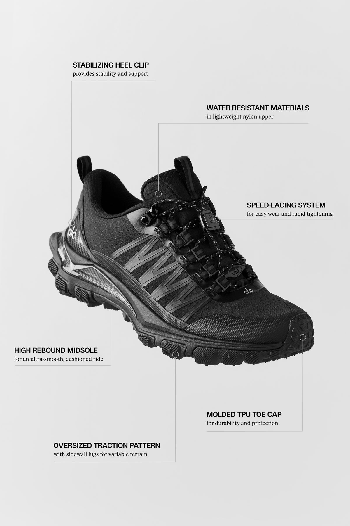 ALO Trail (Unisex) - Black--1