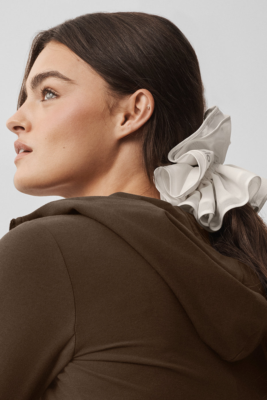 Mesh Sweet Nothing Oversize Scrunchie - Ivory--0