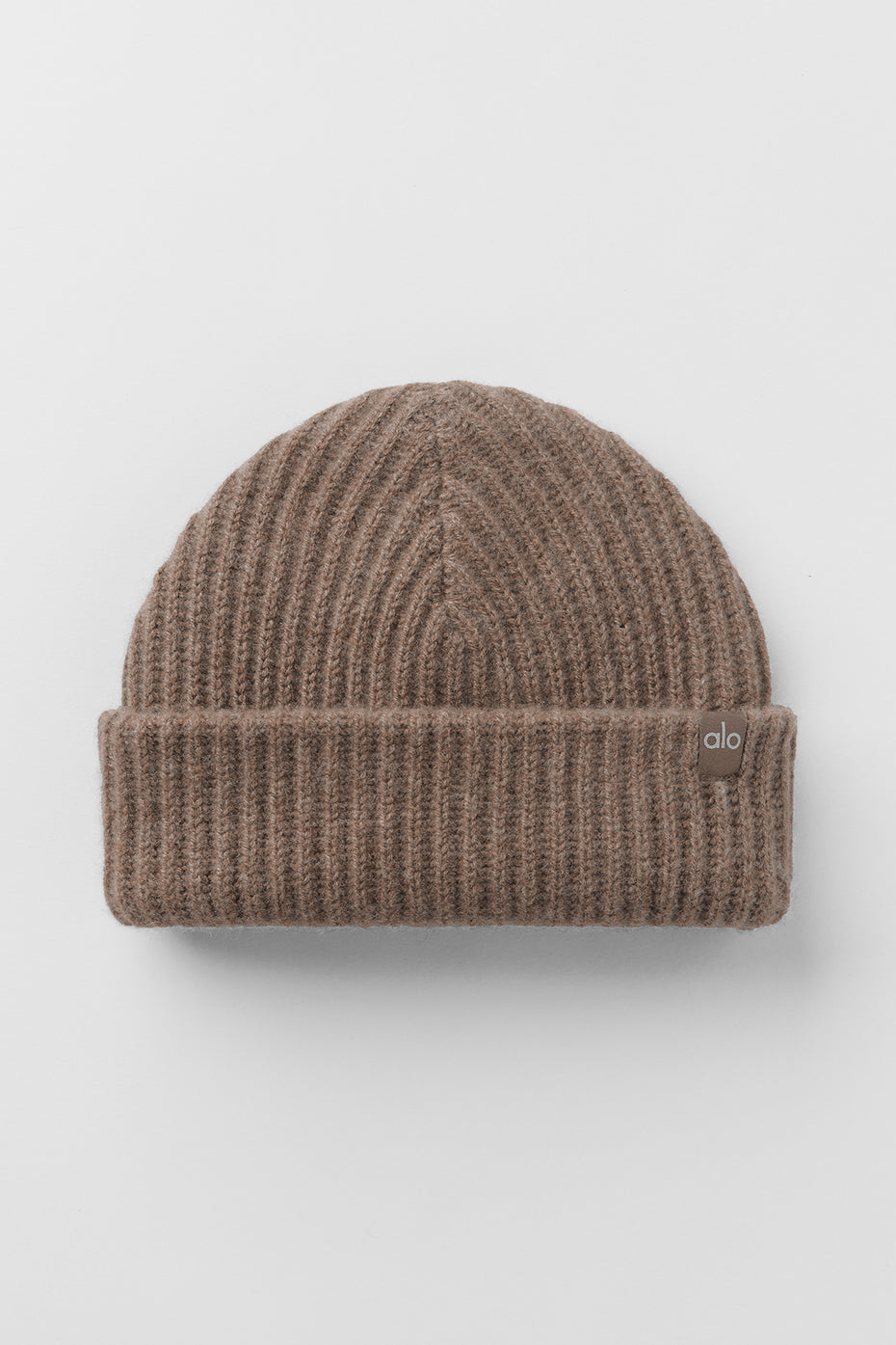 Courchevel Cashmere Beanie - Alpine Cocoa Heather--1