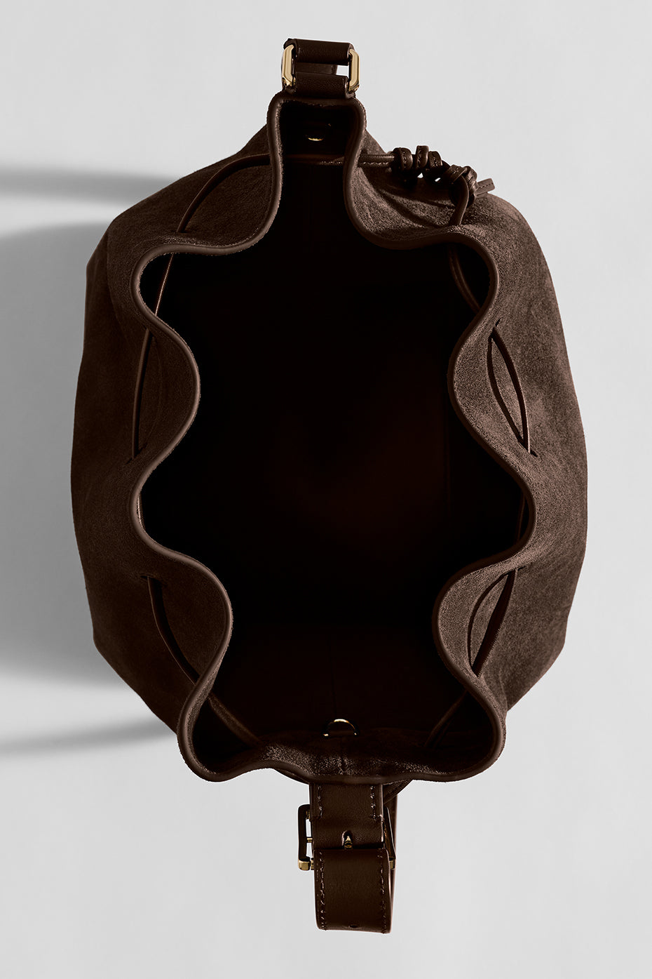 ALO Balance Bucket - Espresso Suede--5