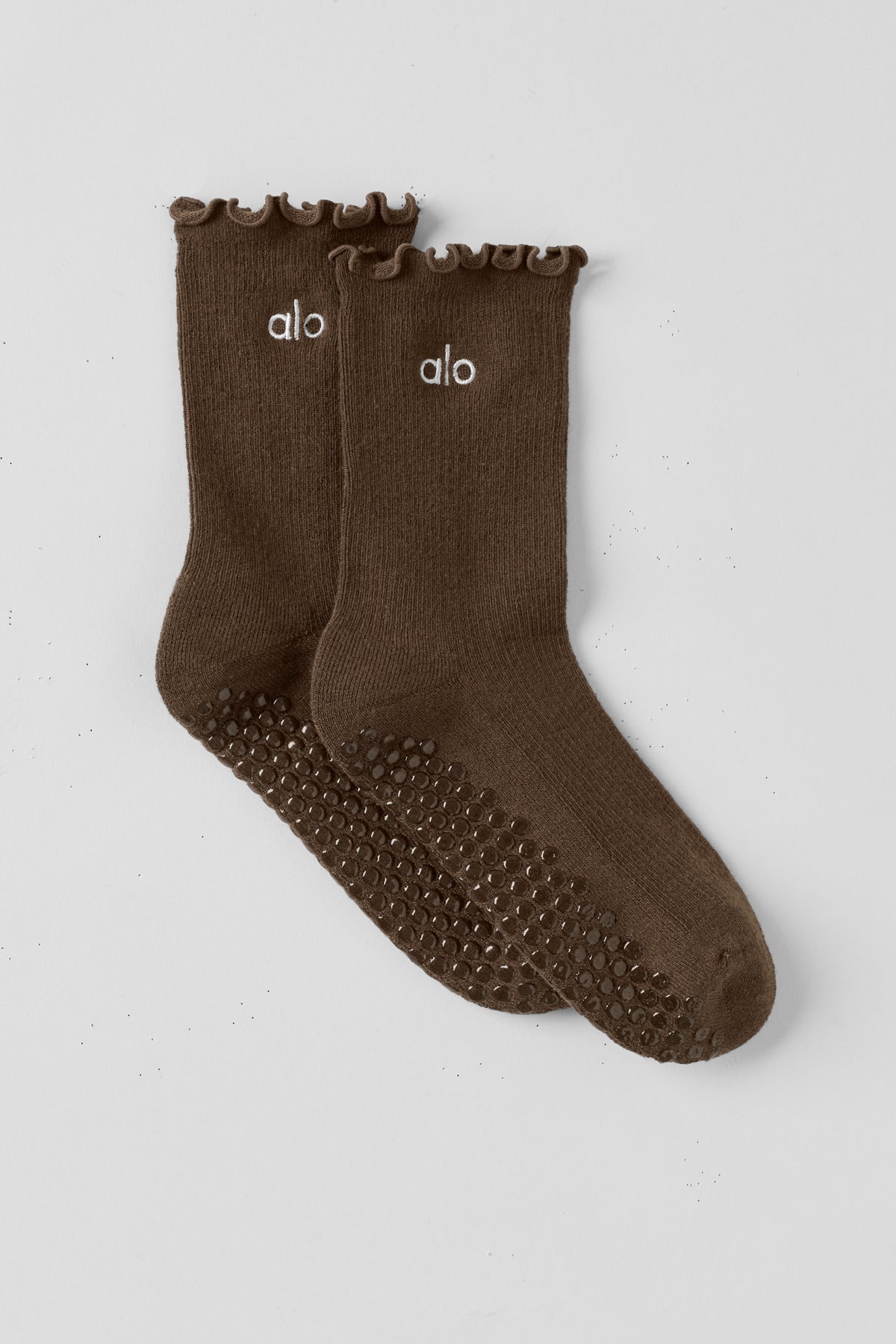 Lettuce Edge Grip Sock - Espresso--0