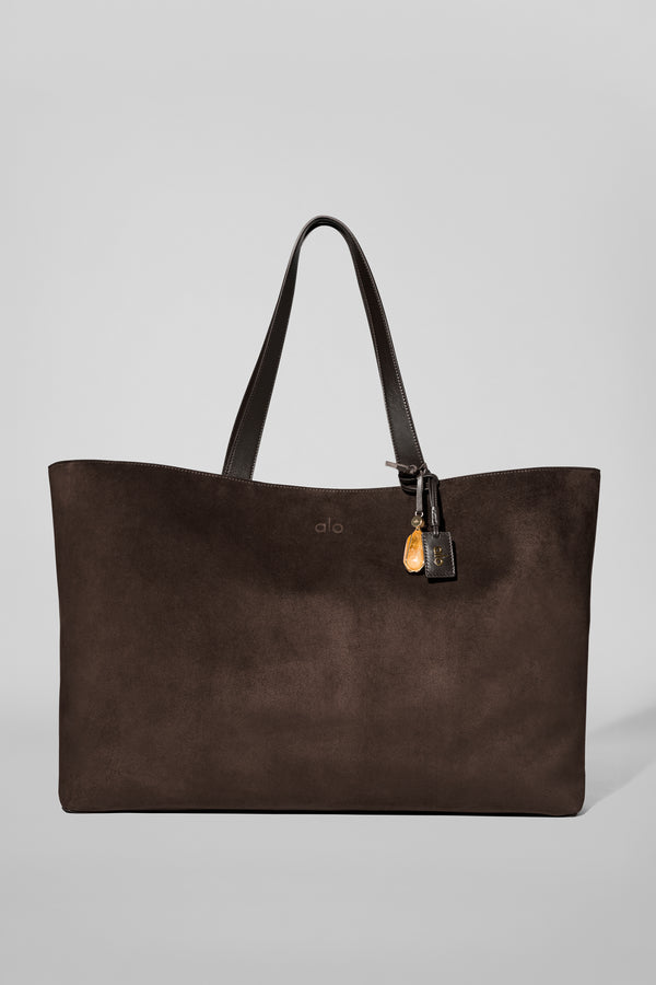 ALO Tranquility Tote - Espresso Suede