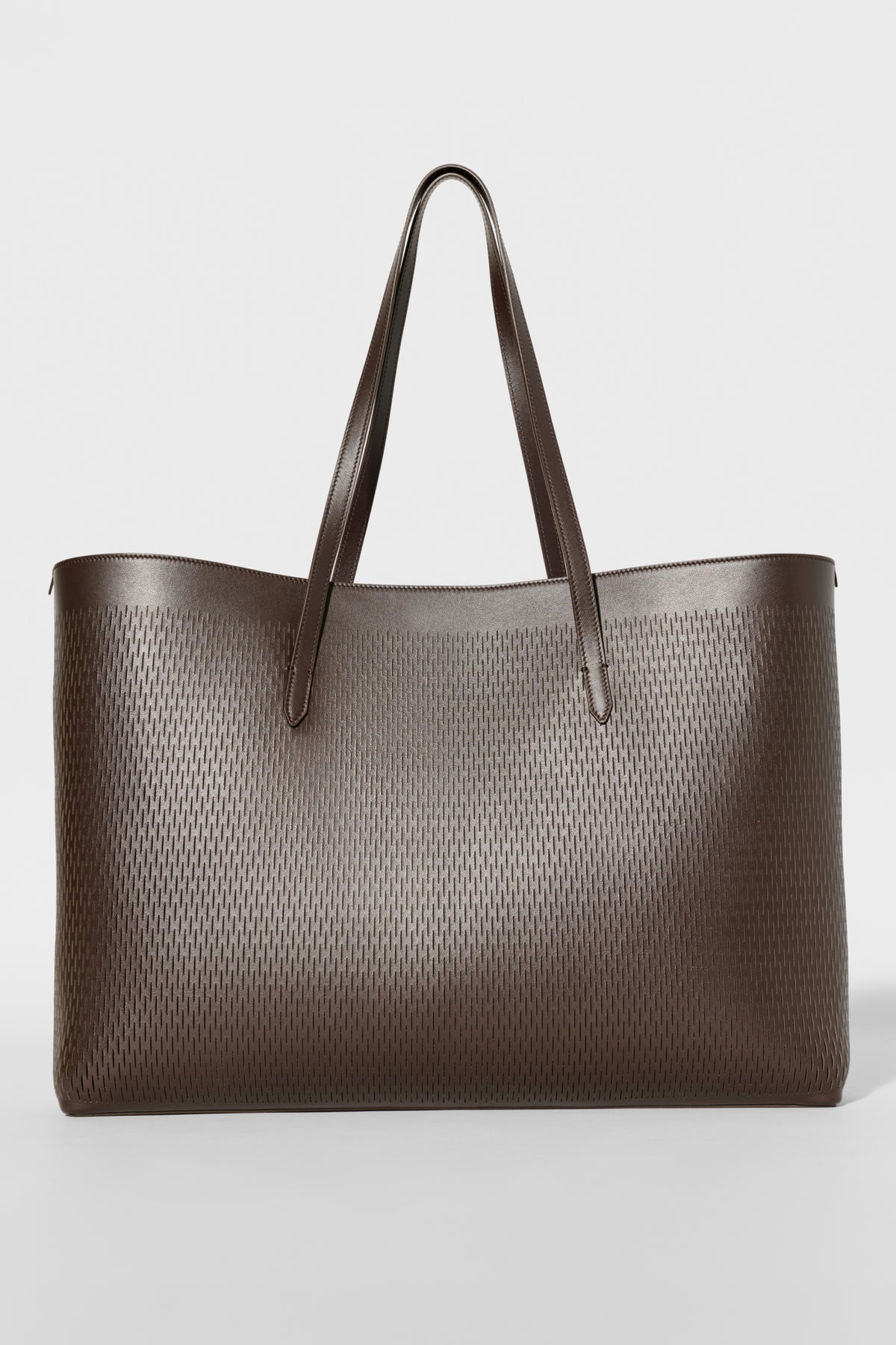 ALO Leather Mesh Tranquility Tote - Espresso Leather Mesh--2