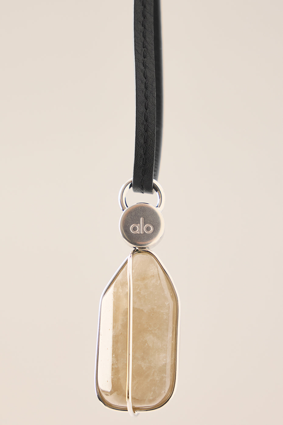 ALO Intention Crystal - Smoky Quartz/Chrome--2