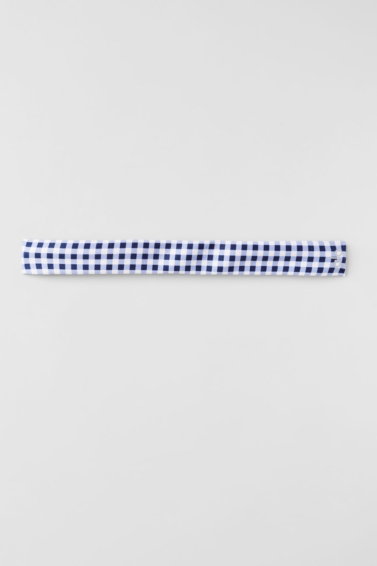 Gingham Airlift So Smooth Headband - Navy Gingham--1