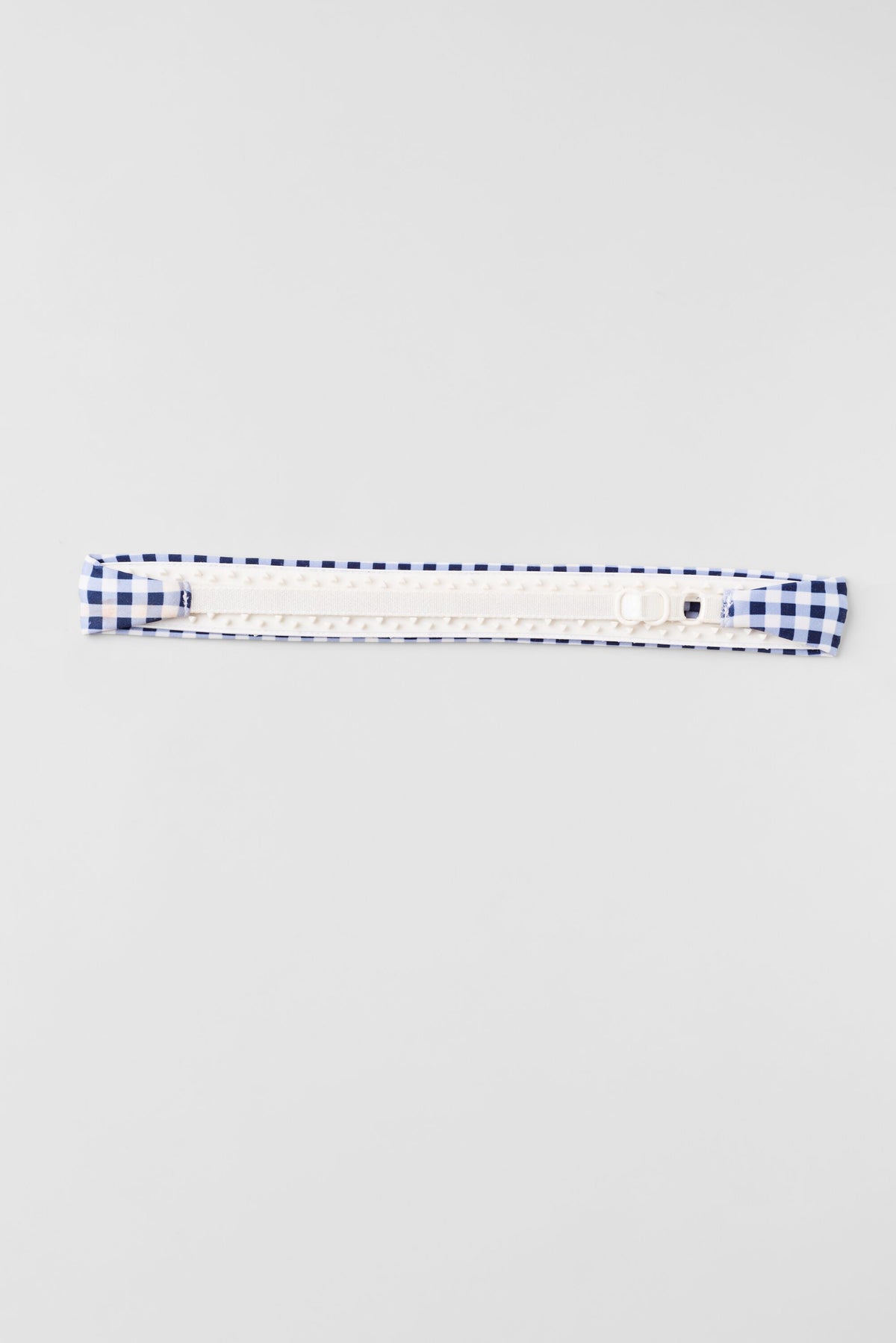 Gingham Airlift So Smooth Headband - Navy Gingham--2