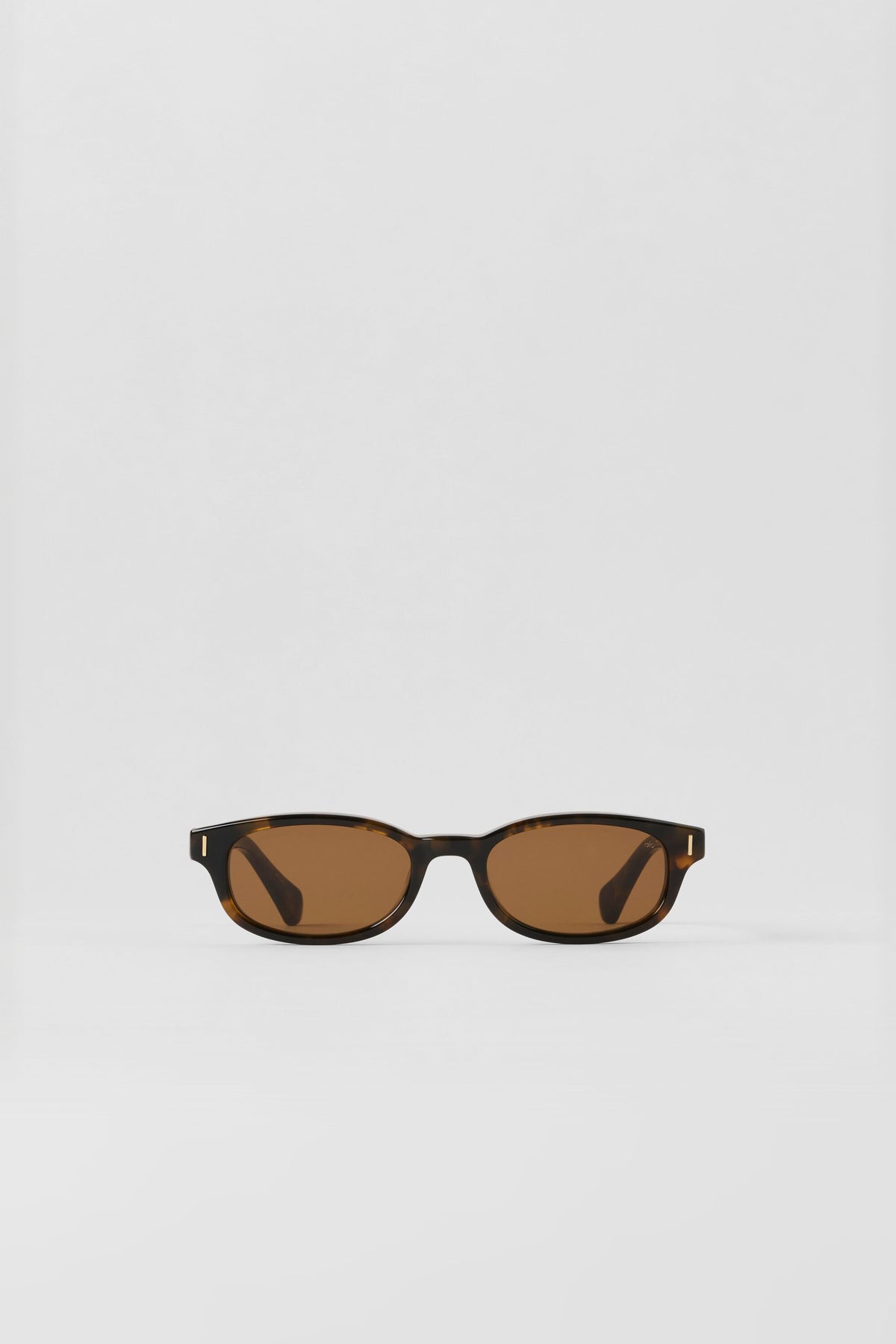 ALO Skinny Oval Sunglasses - Tortoise--3