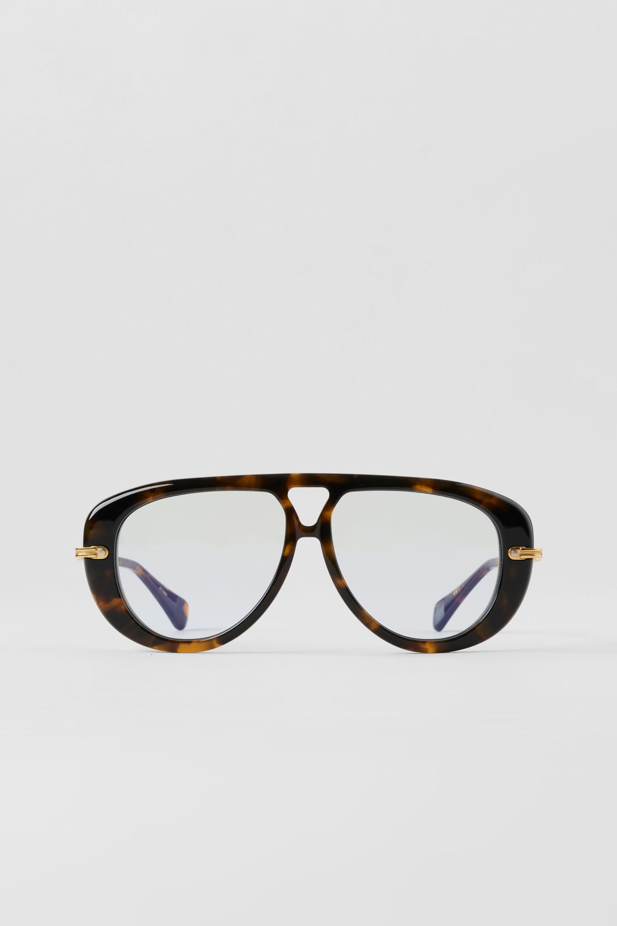 ALO Aviator Sunglasses - Tortoise/Blue--3
