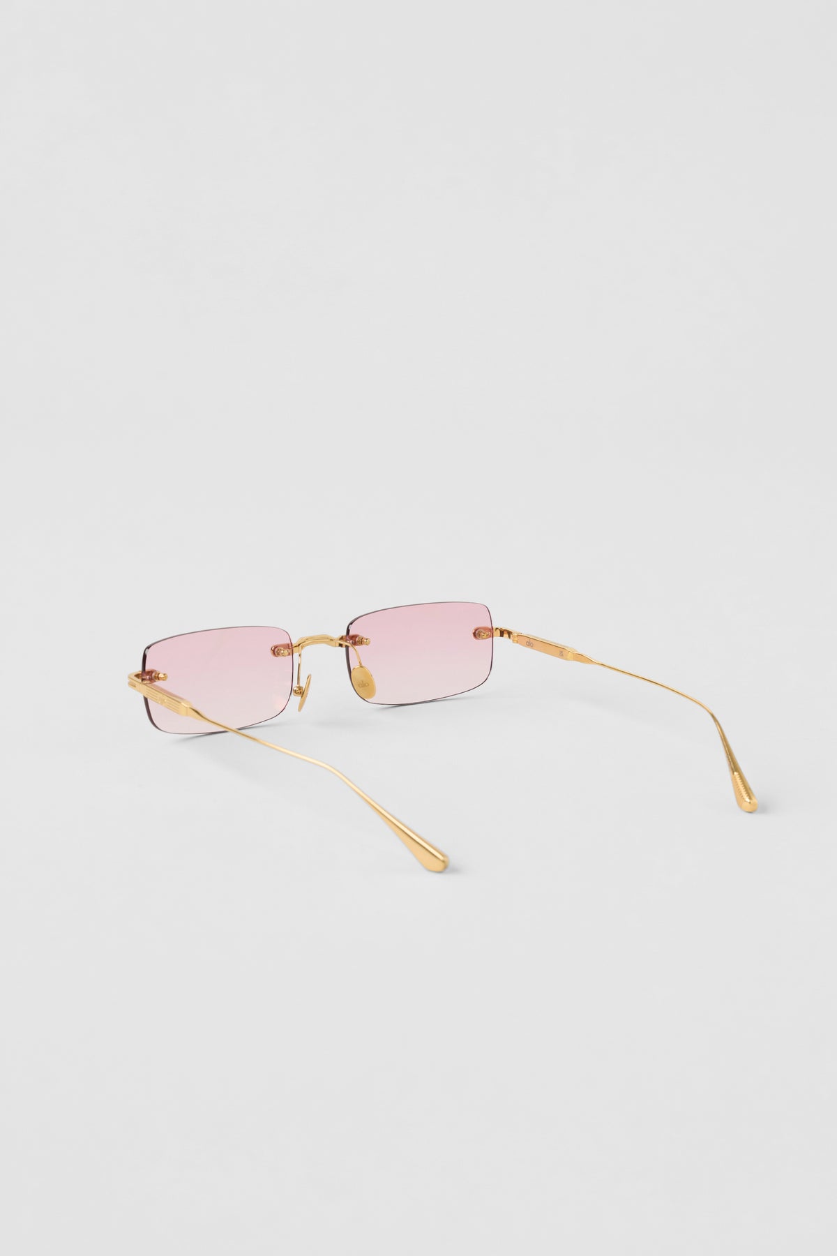 ALO Wire Frame Sunglasses - Gold/Pink Gradient--2