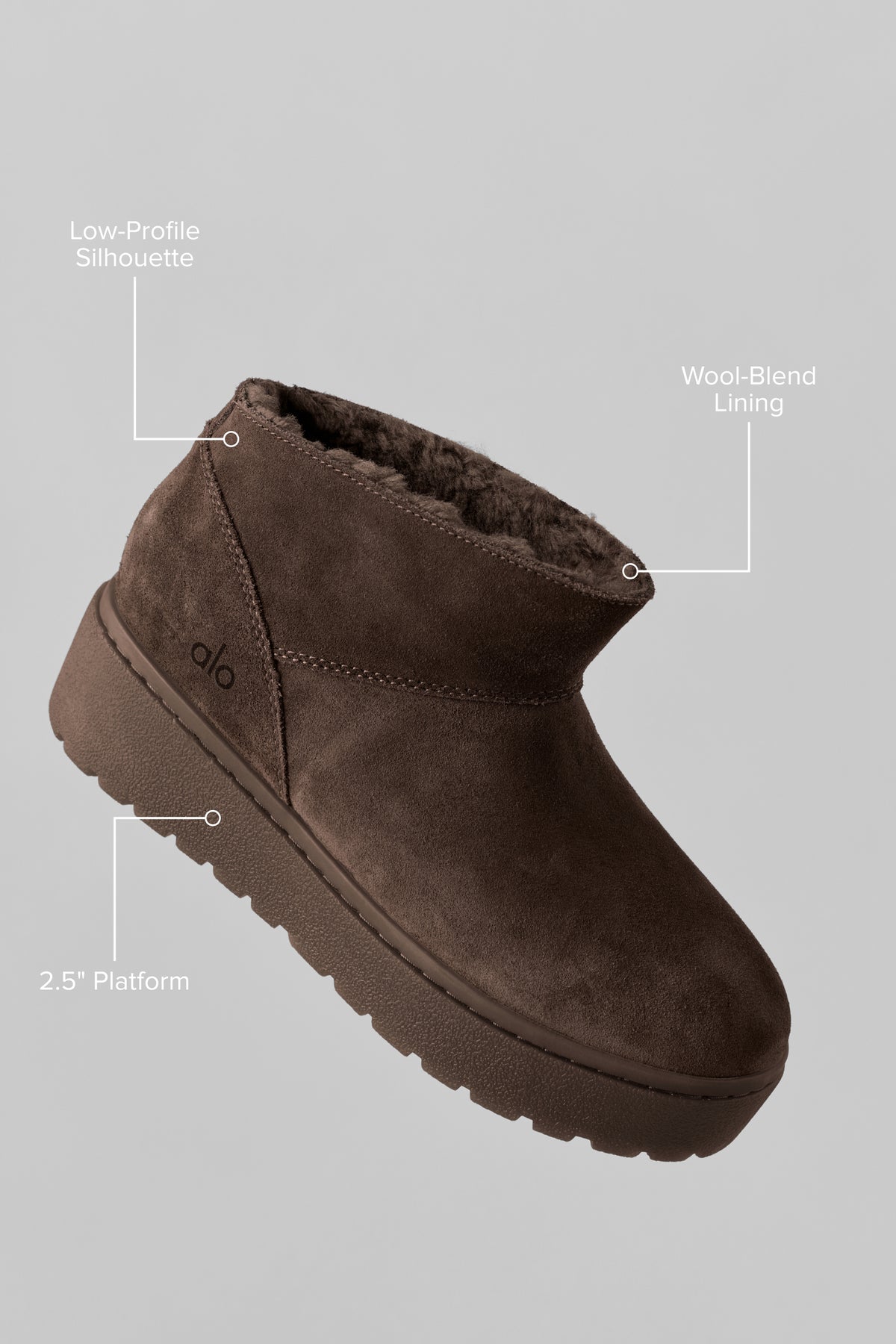 ALO Malibu Low Boot - Espresso--1