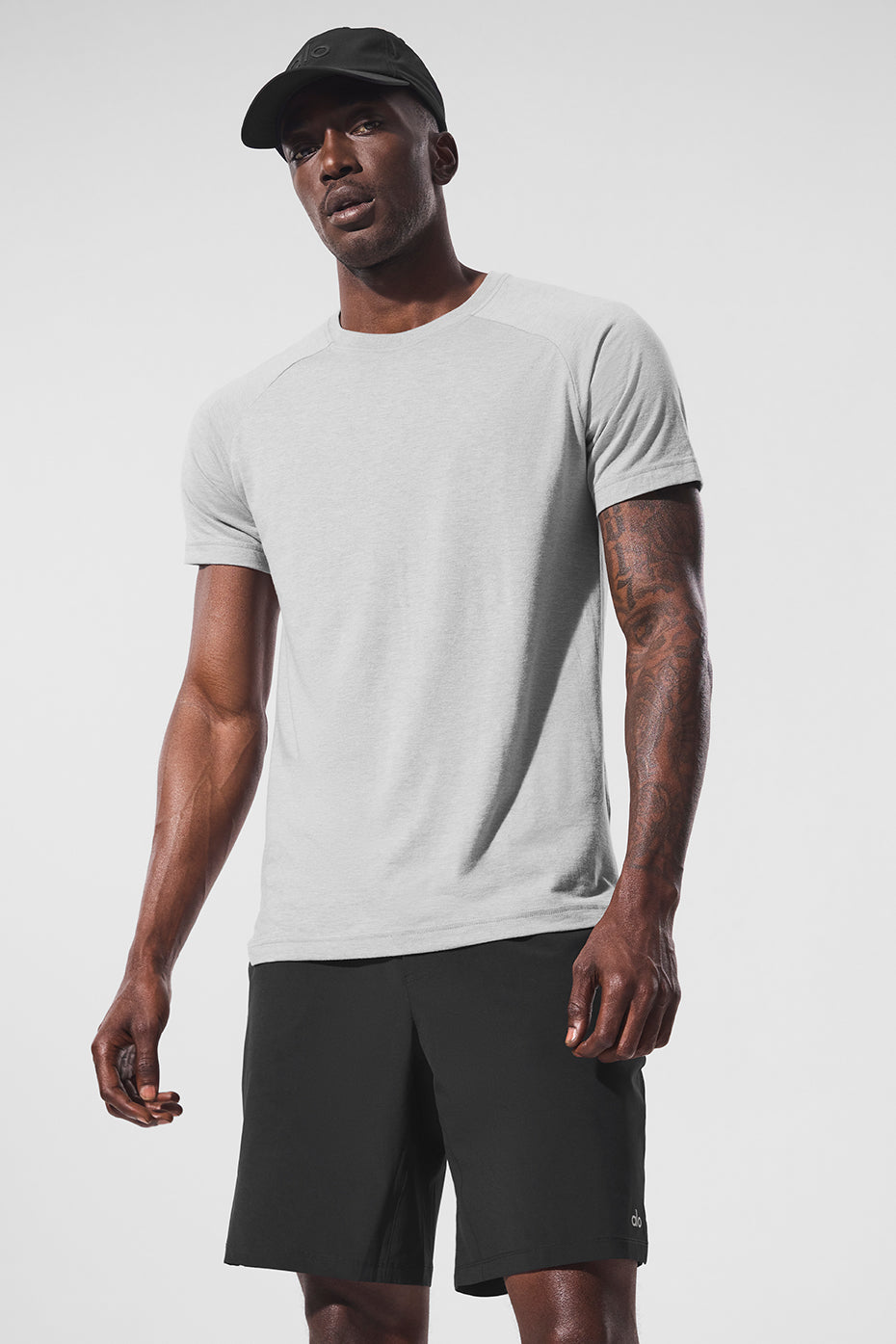 Triumph Raglan Tee - Athletic Heather Grey--0