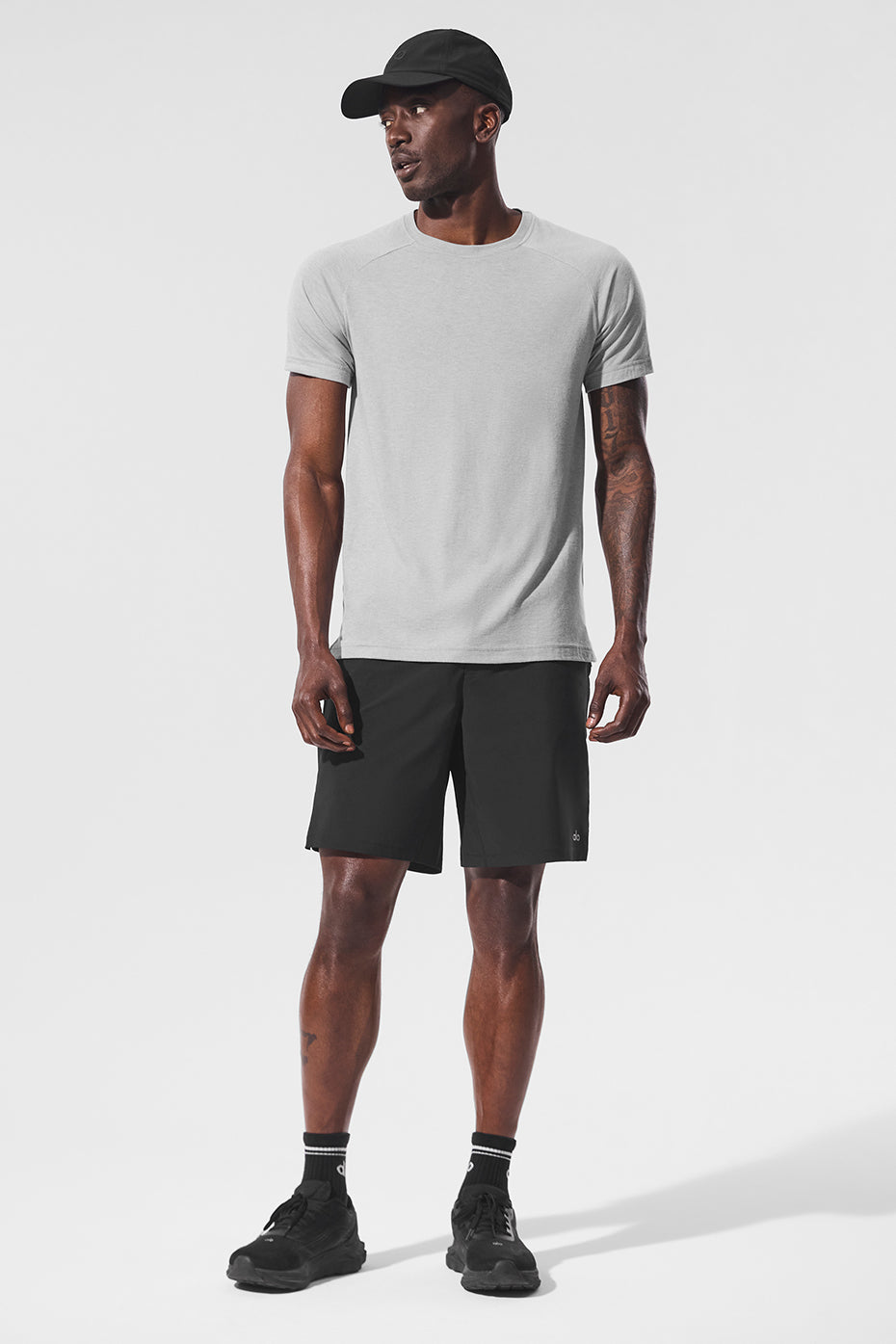 Triumph Raglan Tee - Athletic Heather Grey--2
