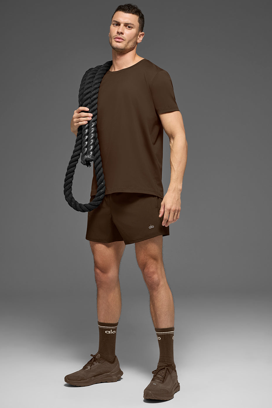 Conquer Reform Crewneck Short Sleeve - Espresso--4