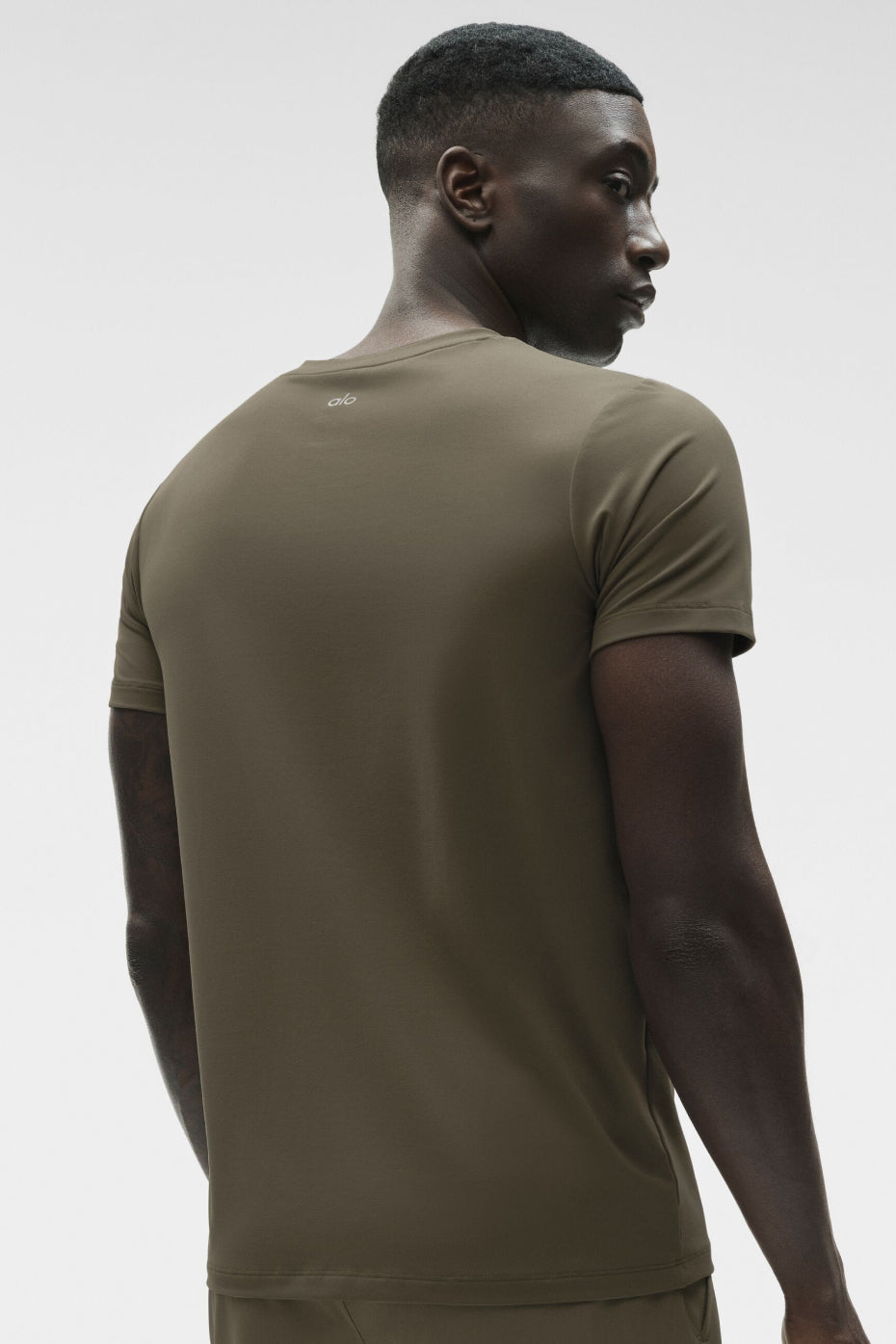 Conquer Reform Crewneck Short Sleeve - Olive Tree--1