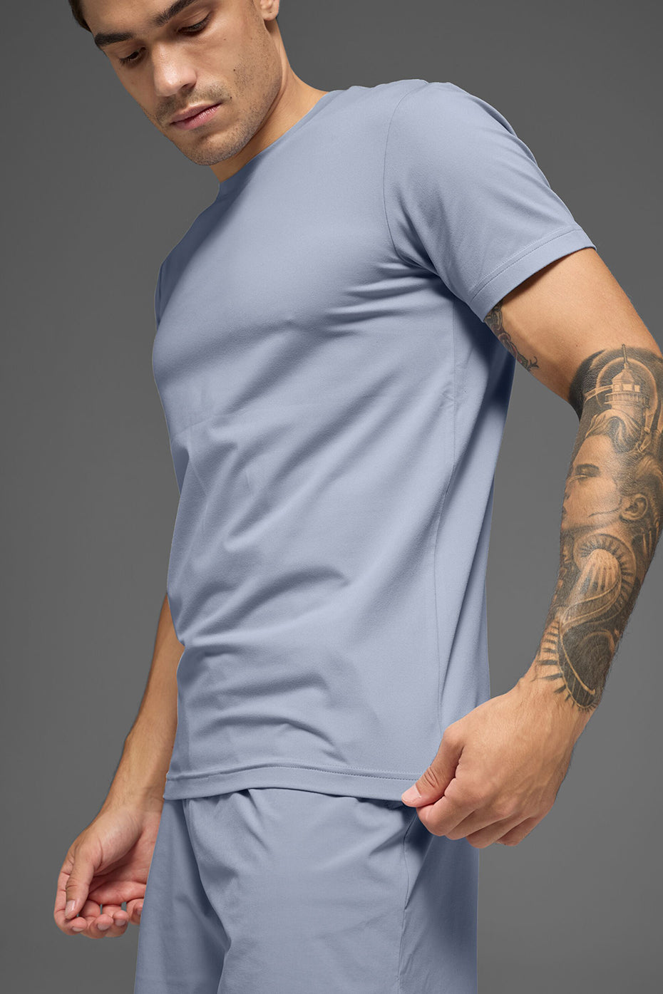 Conquer Reform Crewneck Short Sleeve - Winter Frost--2