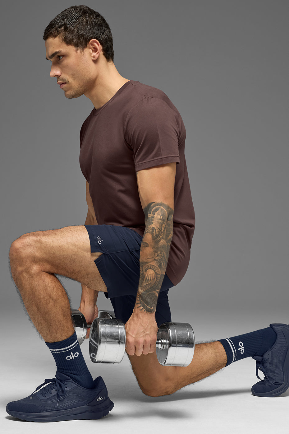 Conquer Reform Crewneck Short Sleeve - Brownstone--4