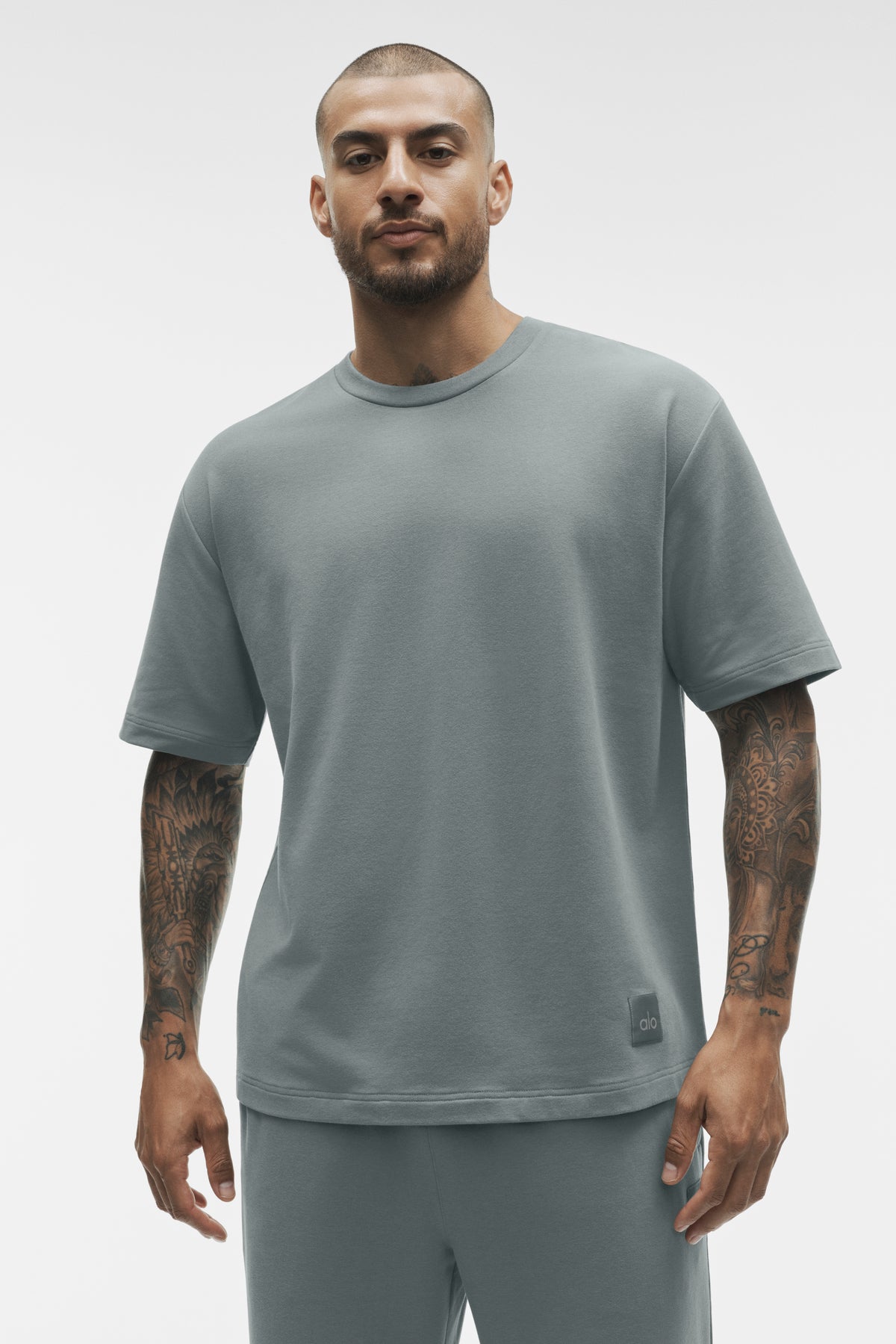 Double Take Short Sleeve - Monument--3