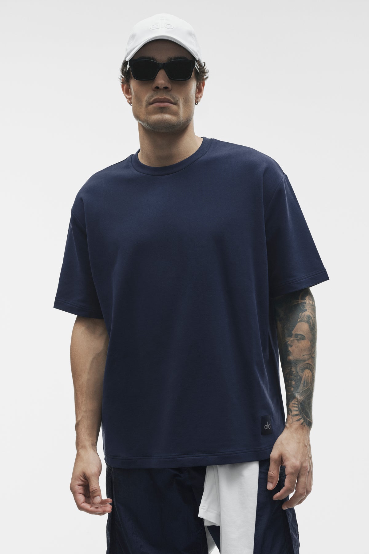 Double Take Short Sleeve - Navy--0
