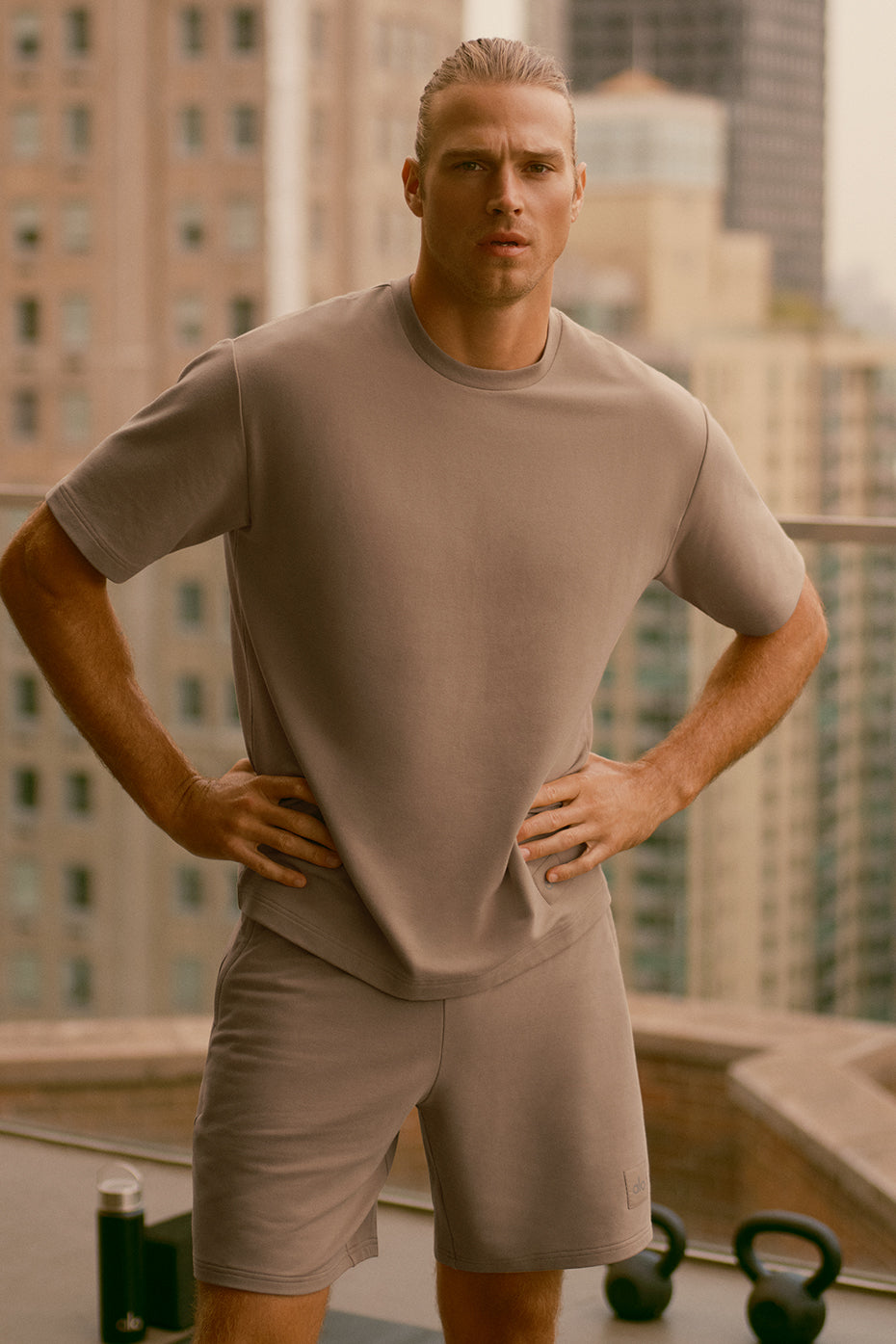 Double Take Short Sleeve - Gravel--0