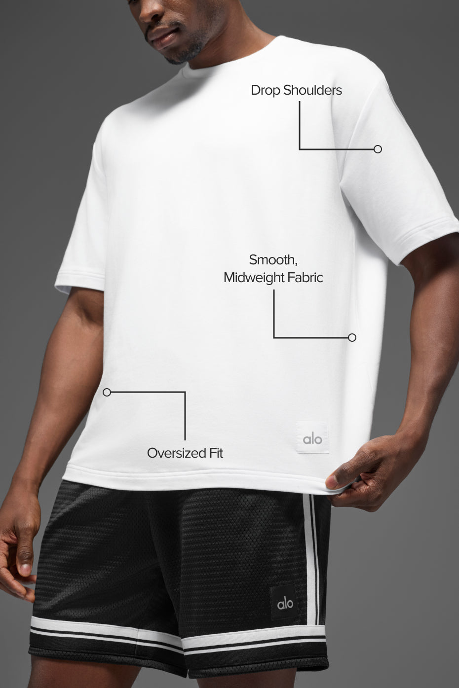 Double Take Short Sleeve - White--1