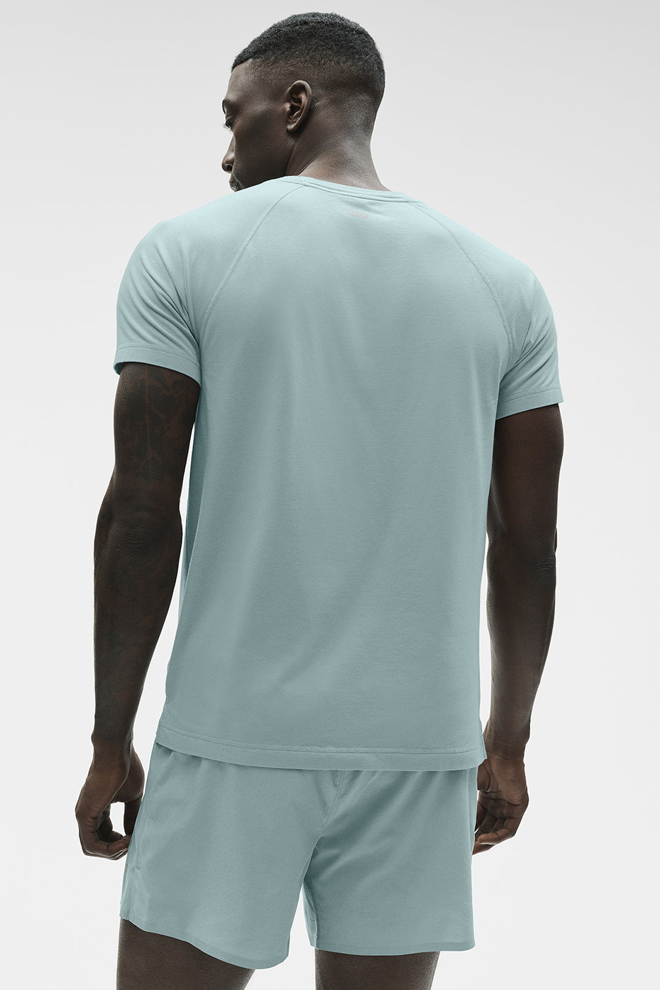 ALO Vapor Crewneck Short Sleeve - Desert Sage--2