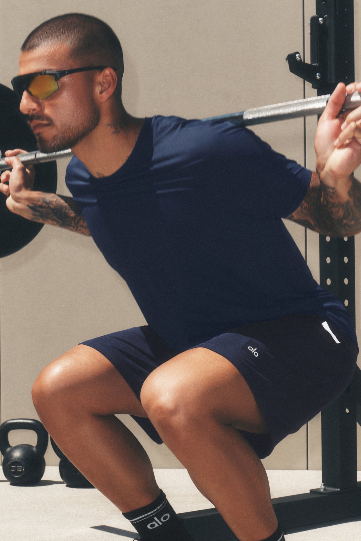 Idol Crewneck Short Sleeve - Navy--0