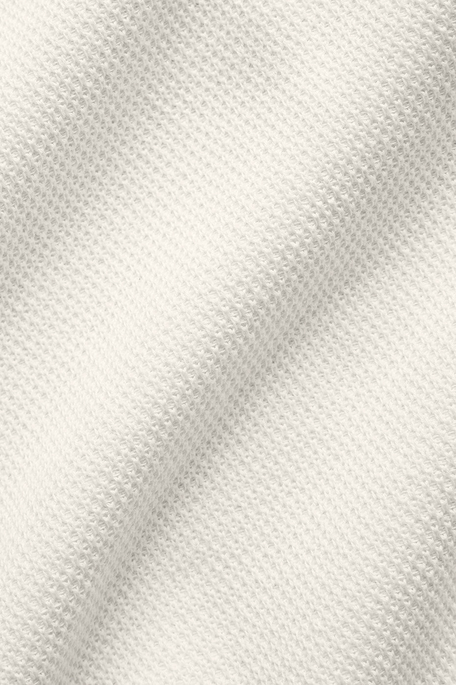 Sports Club Sweater Knit Polo - Ivory--4