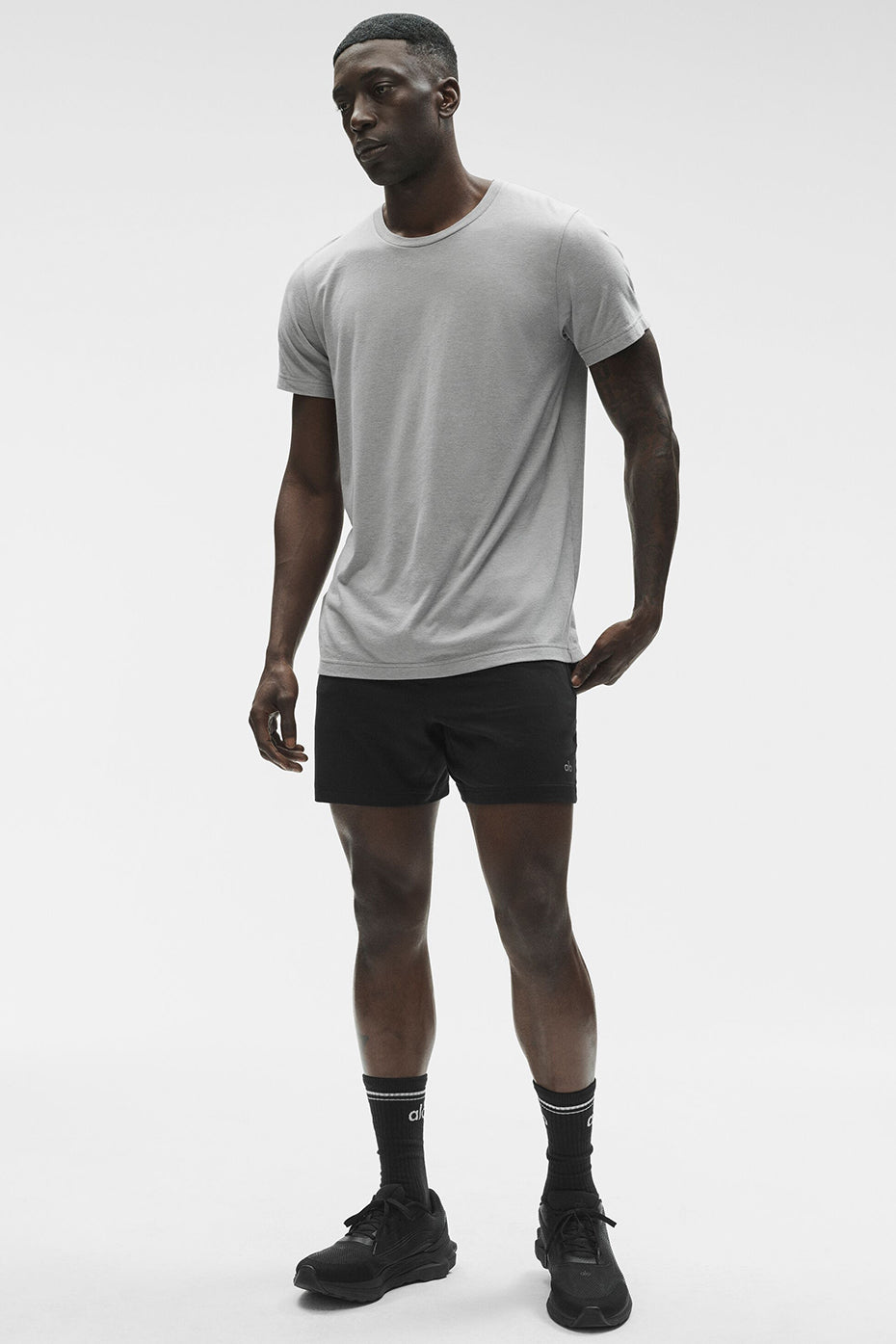 Triumph Tee - Athletic Heather Grey--4