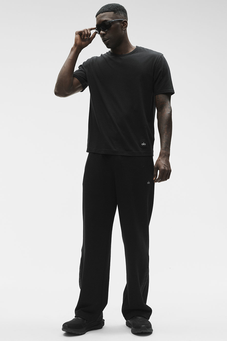 Essential Short Sleeve Street Tee - Black--5